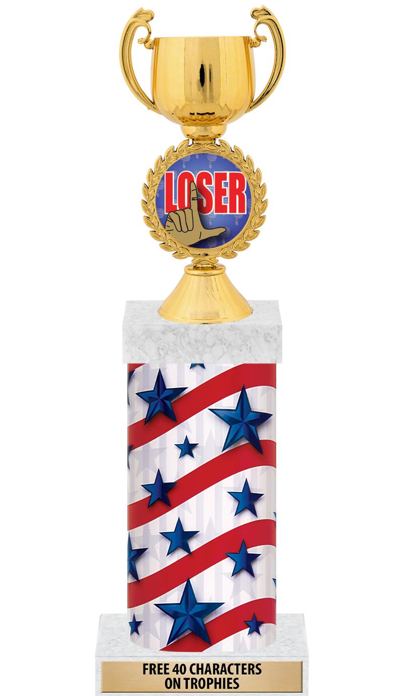 14" AMER GLORY GD FIG SQR TRP