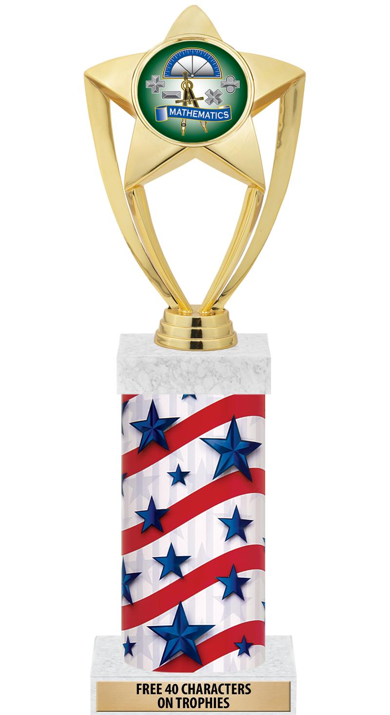 14" AMER GLORY GD FIG SQR TRP