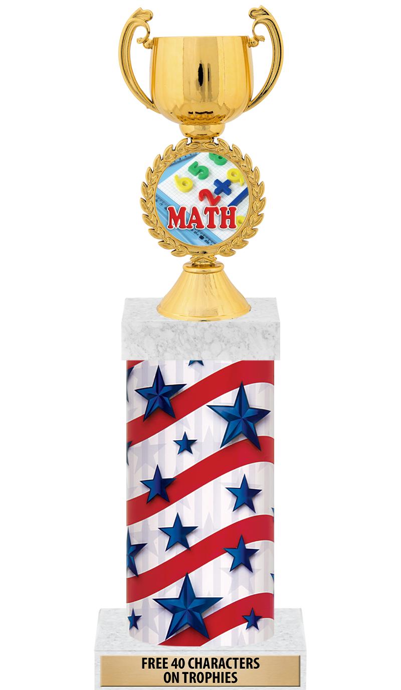 14" AMER GLORY GD FIG SQR TRP