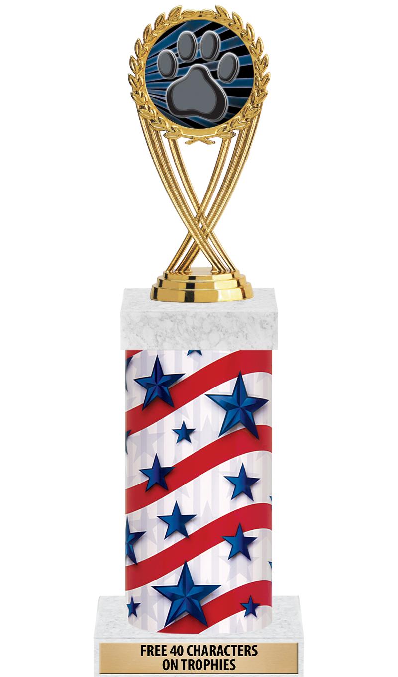 14" AMER GLORY GD FIG SQR TRP