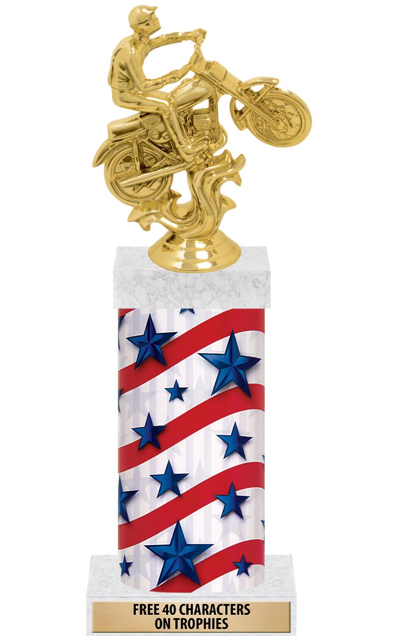 14" AMER GLORY GD FIG SQR TRP