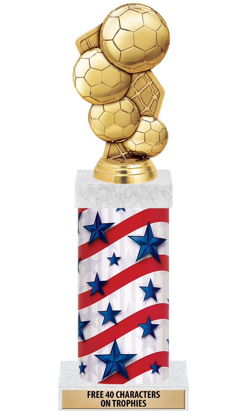 14" AMER GLORY GD FIG SQR TRP