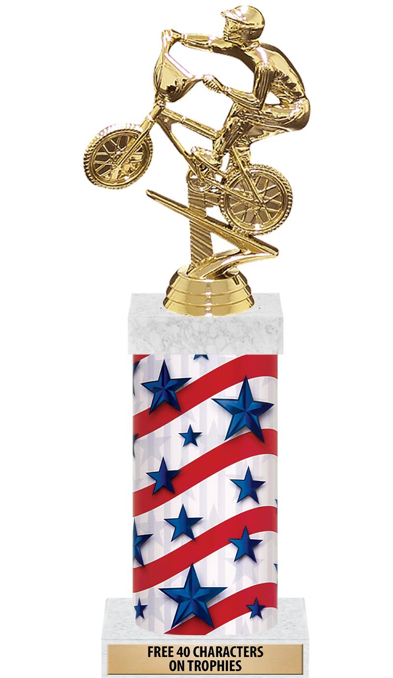 14" AMER GLORY GD FIG SQR TRP