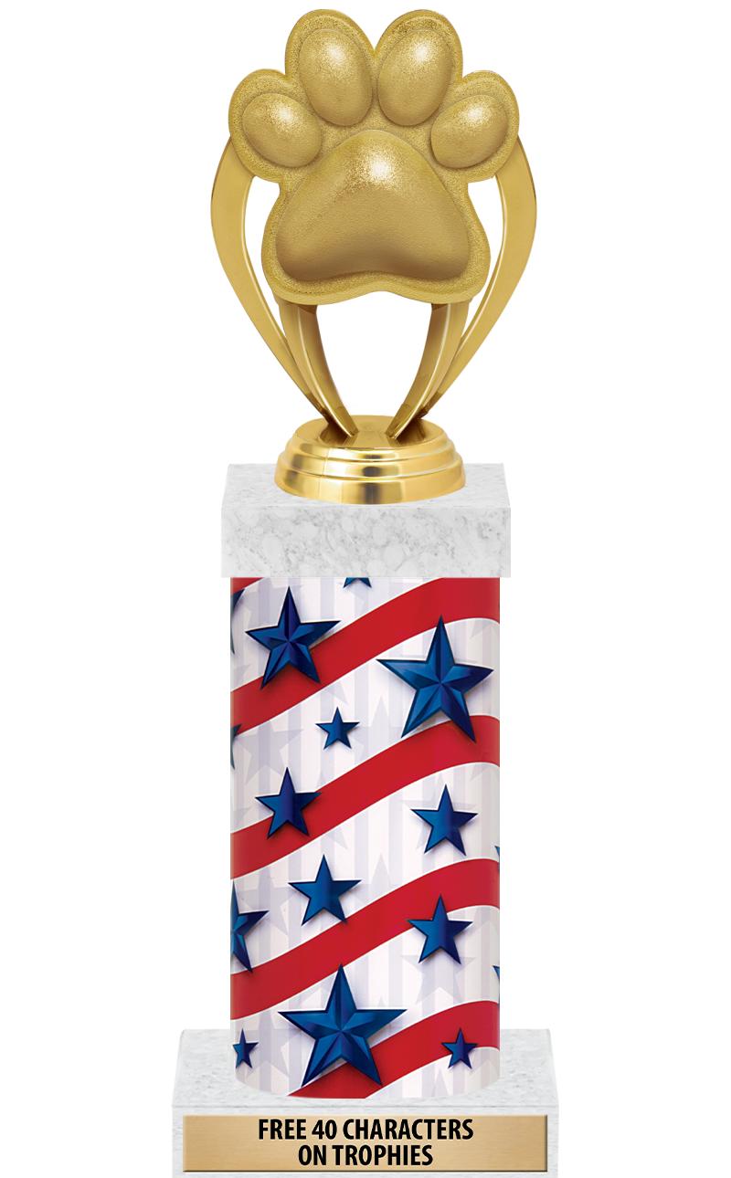 14" AMER GLORY GD FIG SQR TRP