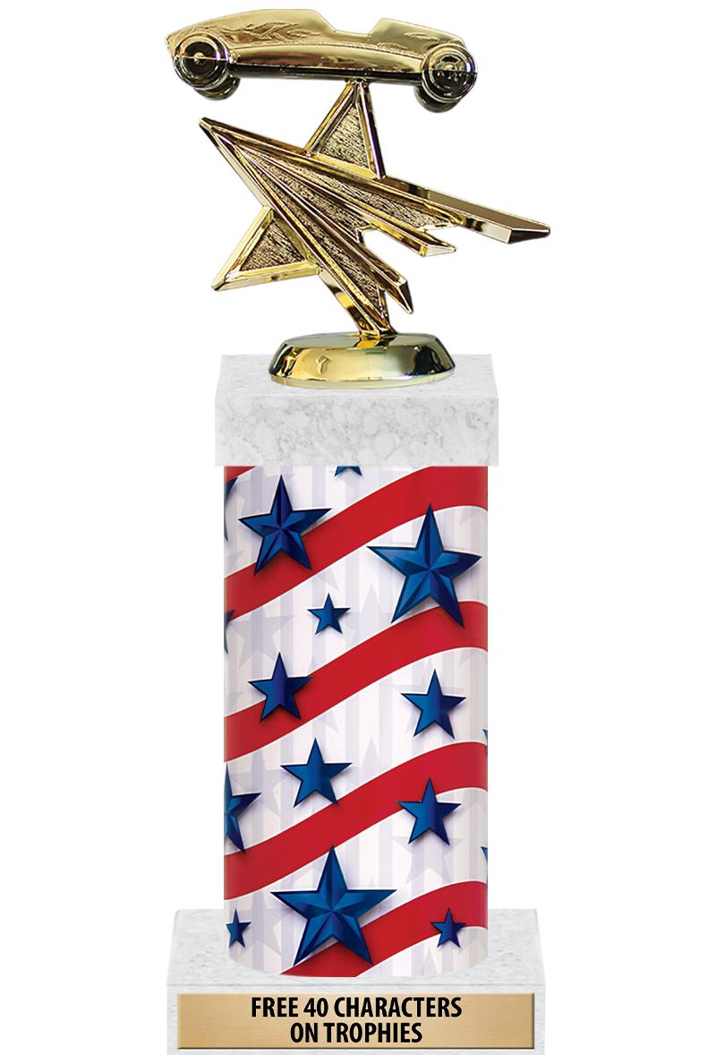 14" AMER GLORY GD FIG SQR TRP