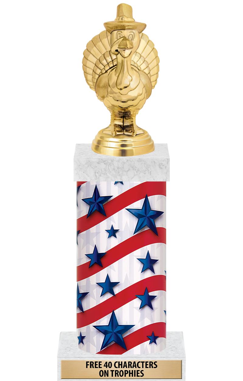 14" AMER GLORY GD FIG SQR TRP