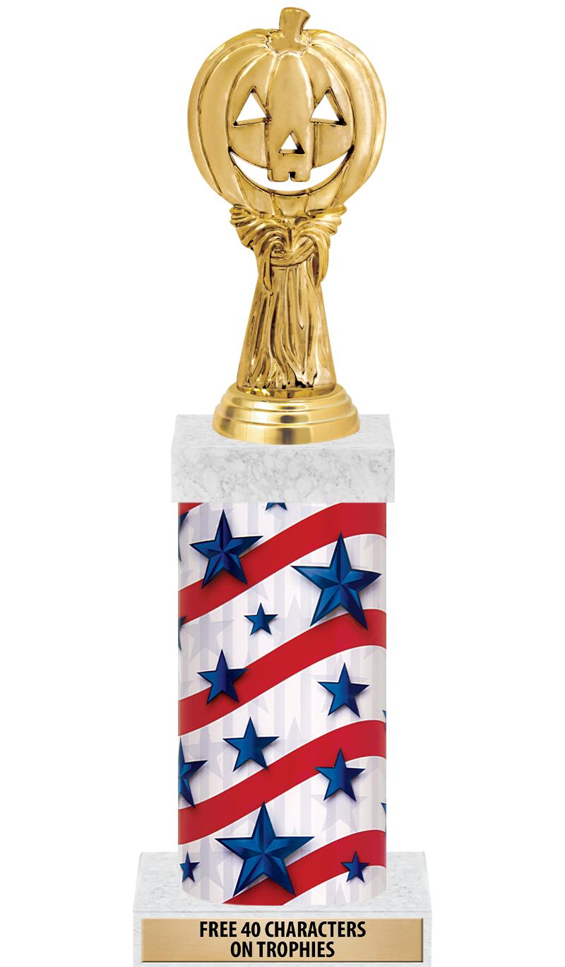 14" AMER GLORY GD FIG SQR TRP