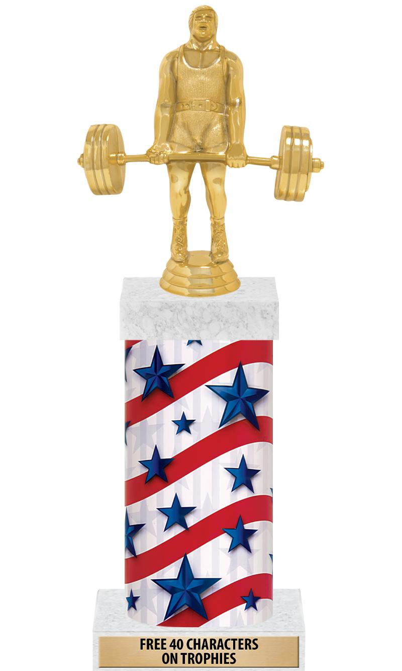 14" AMER GLORY GD FIG SQR TRP