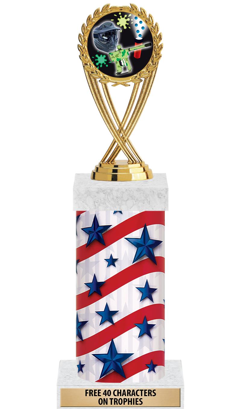14" AMER GLORY GD FIG SQR TRP