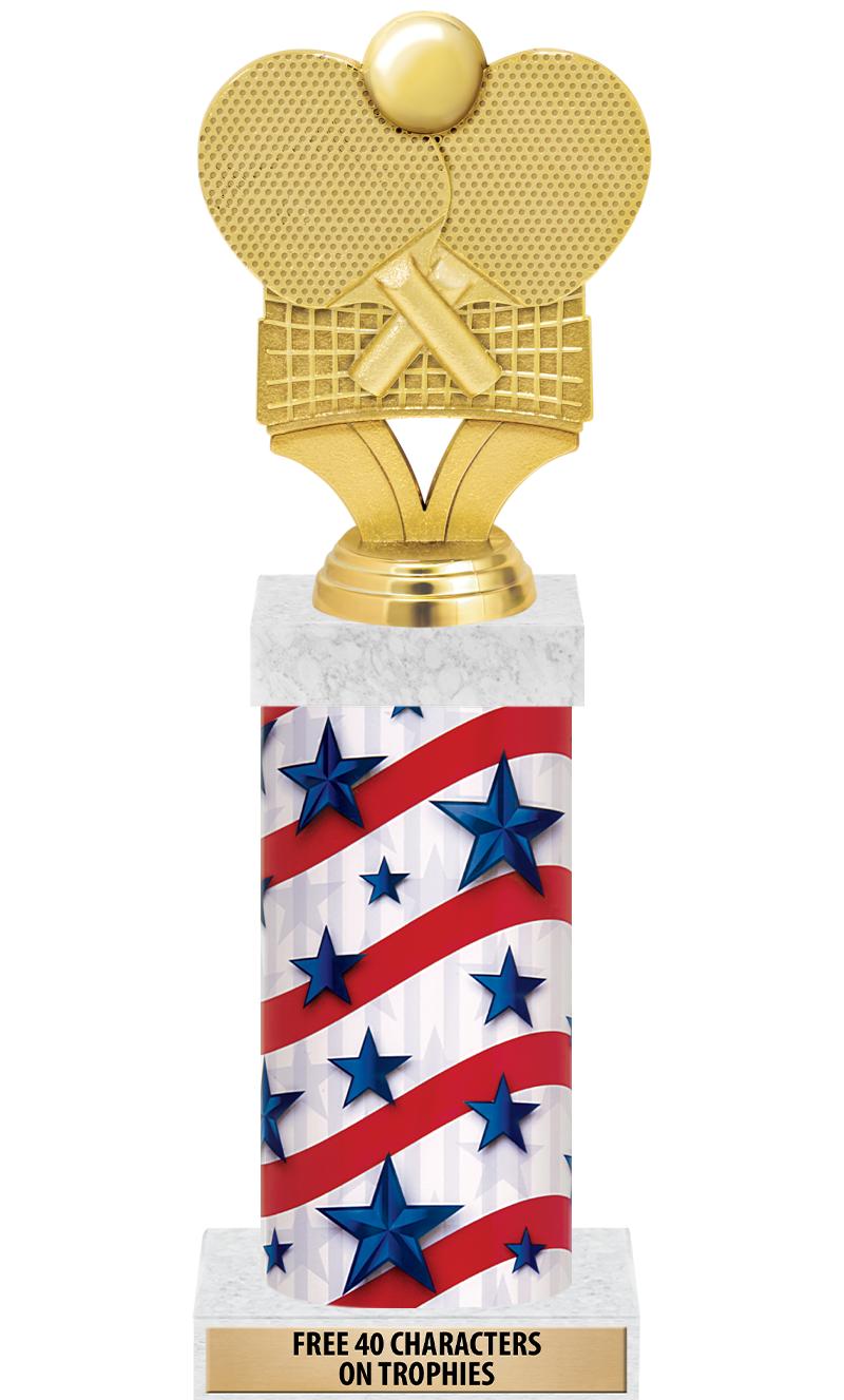 14" AMER GLORY GD FIG SQR TRP