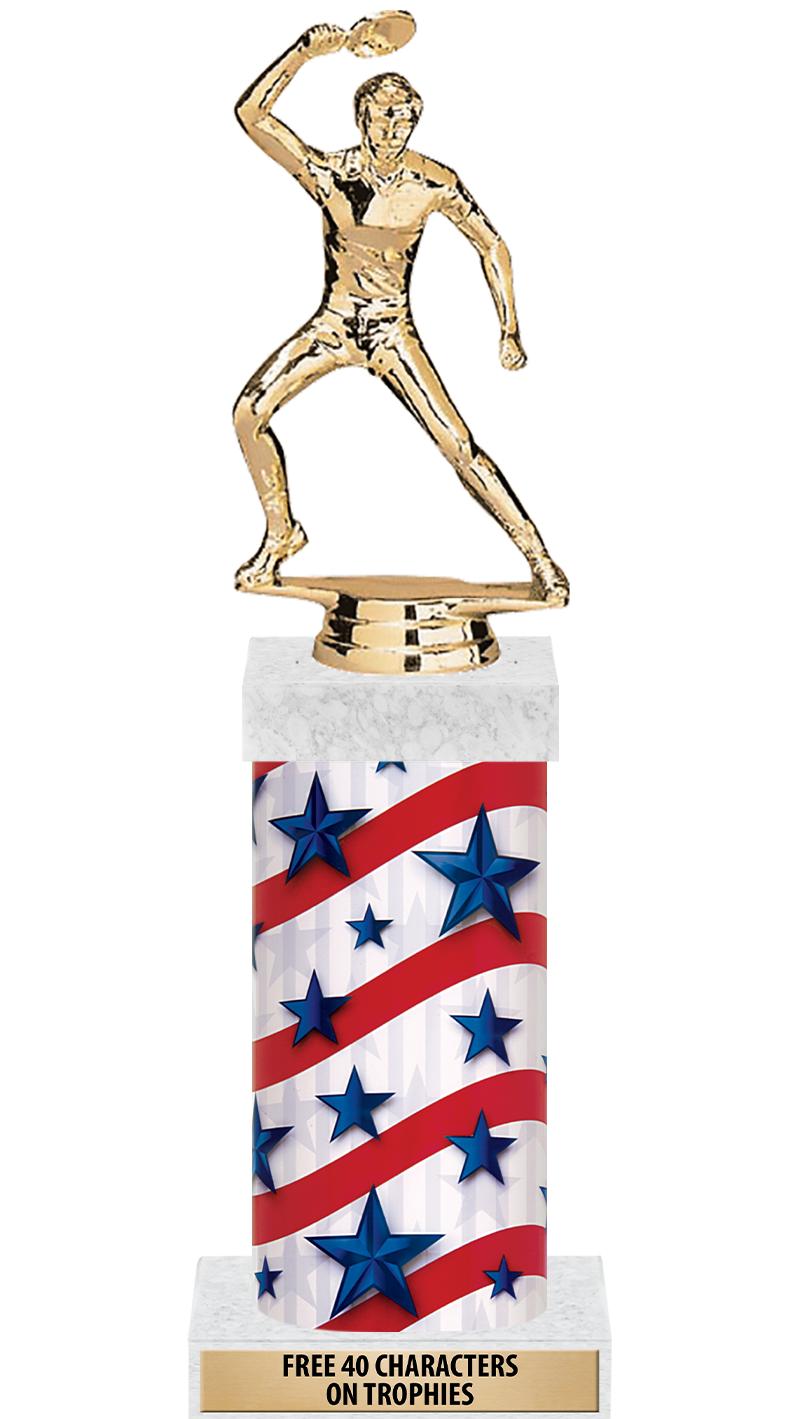 14" AMER GLORY GD FIG SQR TRP