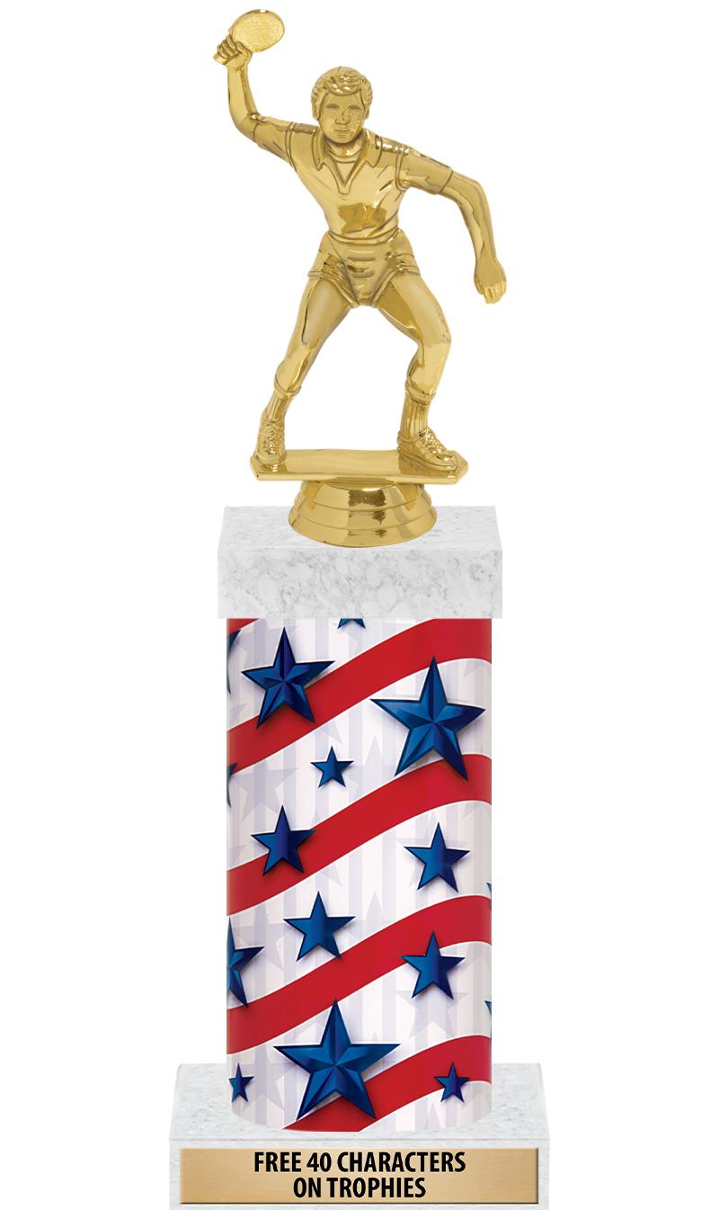 14" AMER GLORY GD FIG SQR TRP