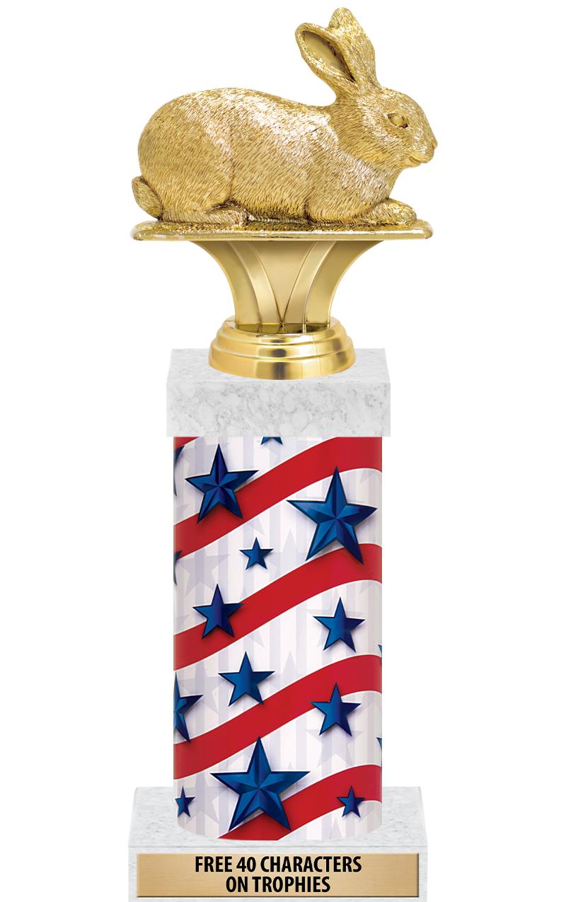 14" AMER GLORY GD FIG SQR TRP