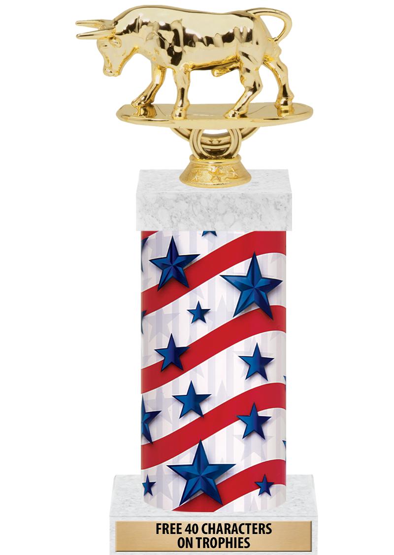 14" AMER GLORY GD FIG SQR TRP