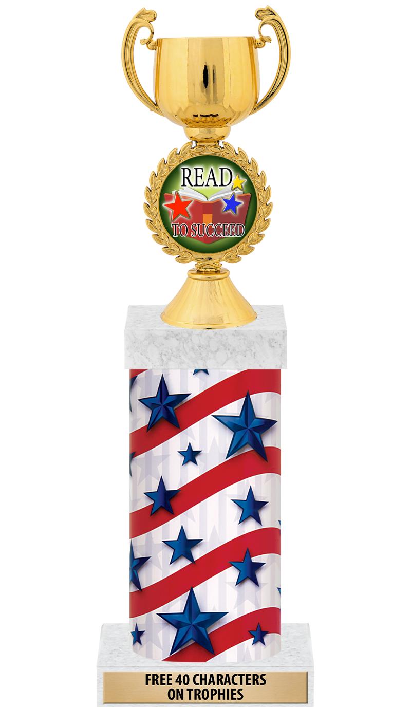 14" AMER GLORY GD FIG SQR TRP