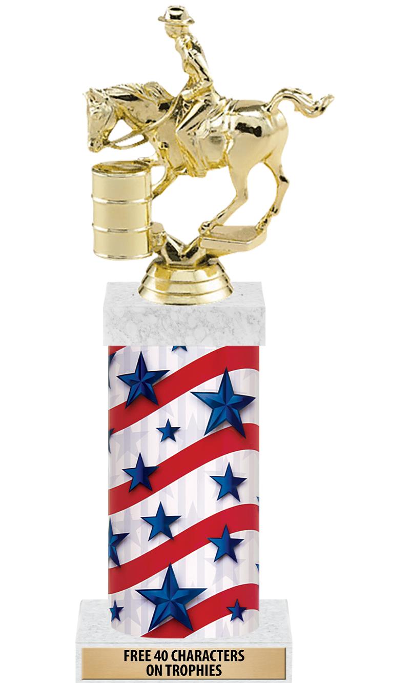 14" AMER GLORY GD FIG SQR TRP