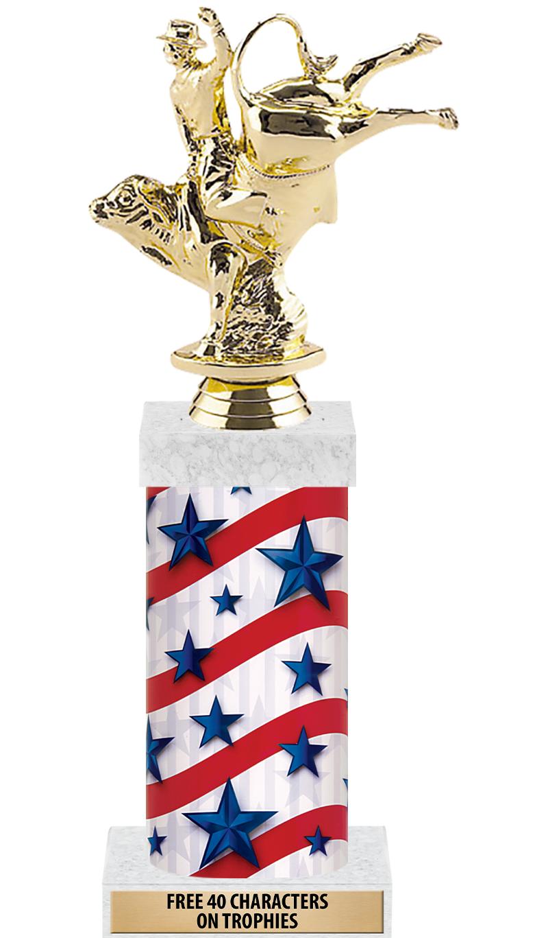 14" AMER GLORY GD FIG SQR TRP