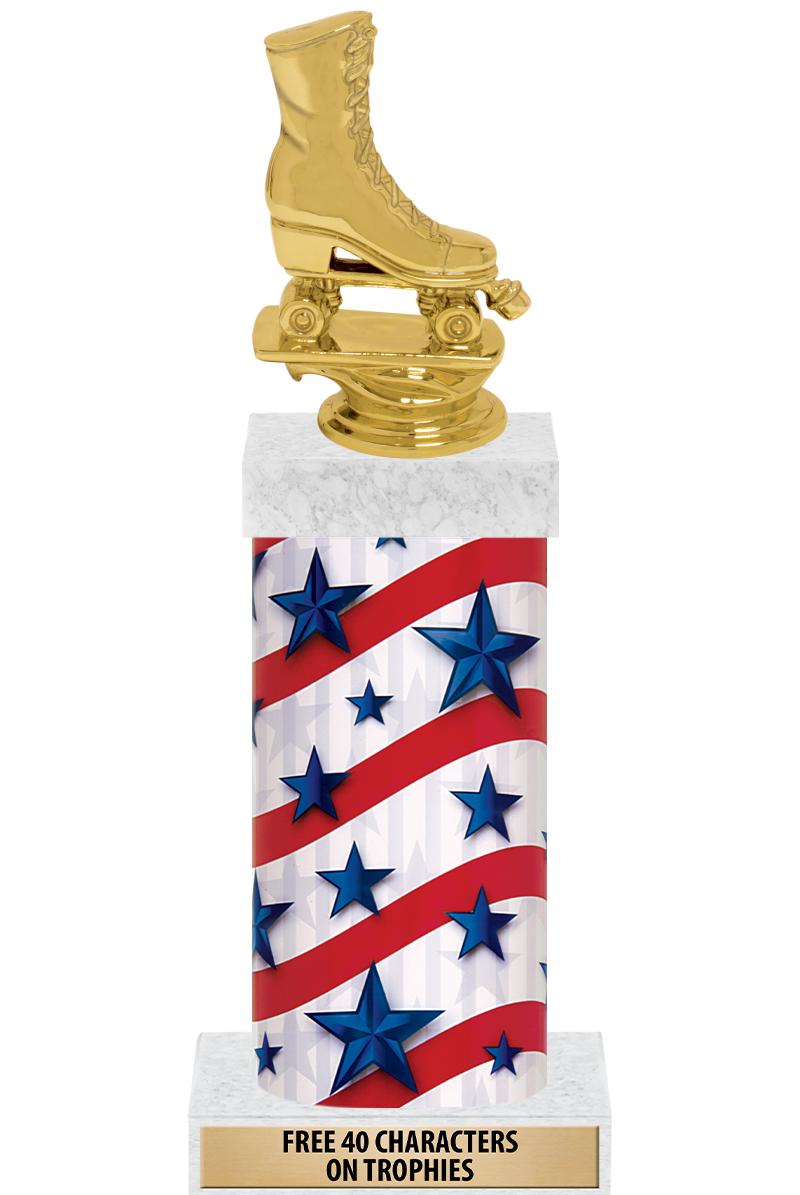 14" AMER GLORY GD FIG SQR TRP