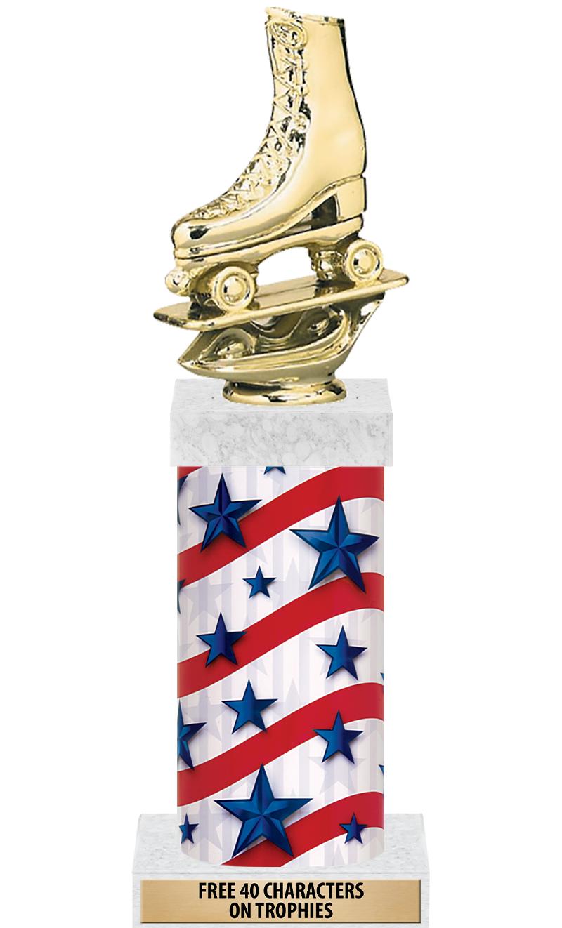 14" AMER GLORY GD FIG SQR TRP