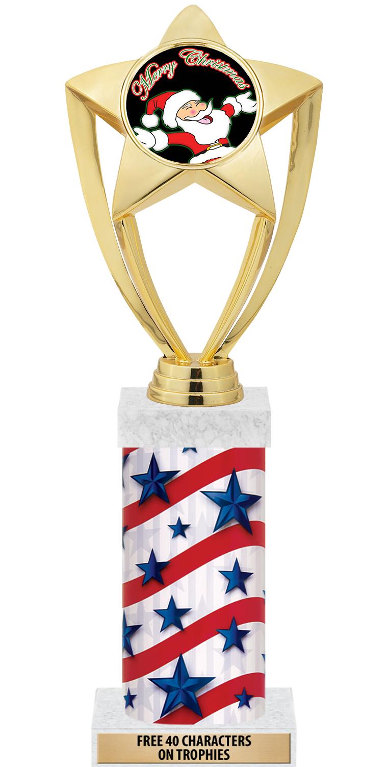 14" AMER GLORY GD FIG SQR TRP