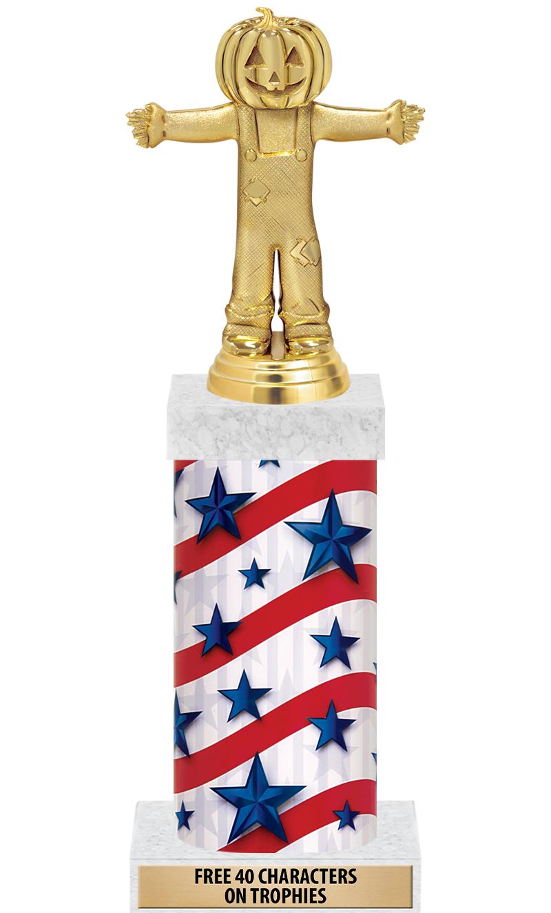 14" AMER GLORY GD FIG SQR TRP