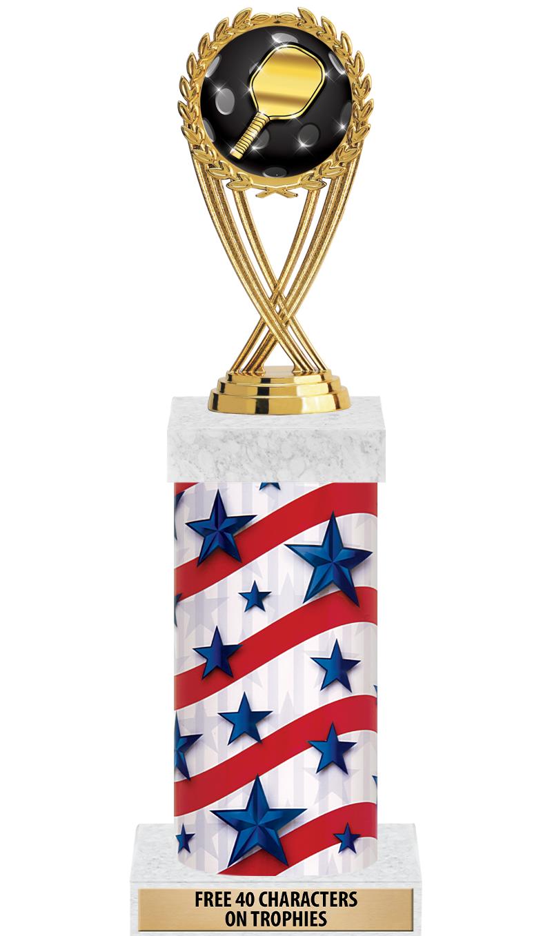 14" AMER GLORY GD FIG SQR TRP