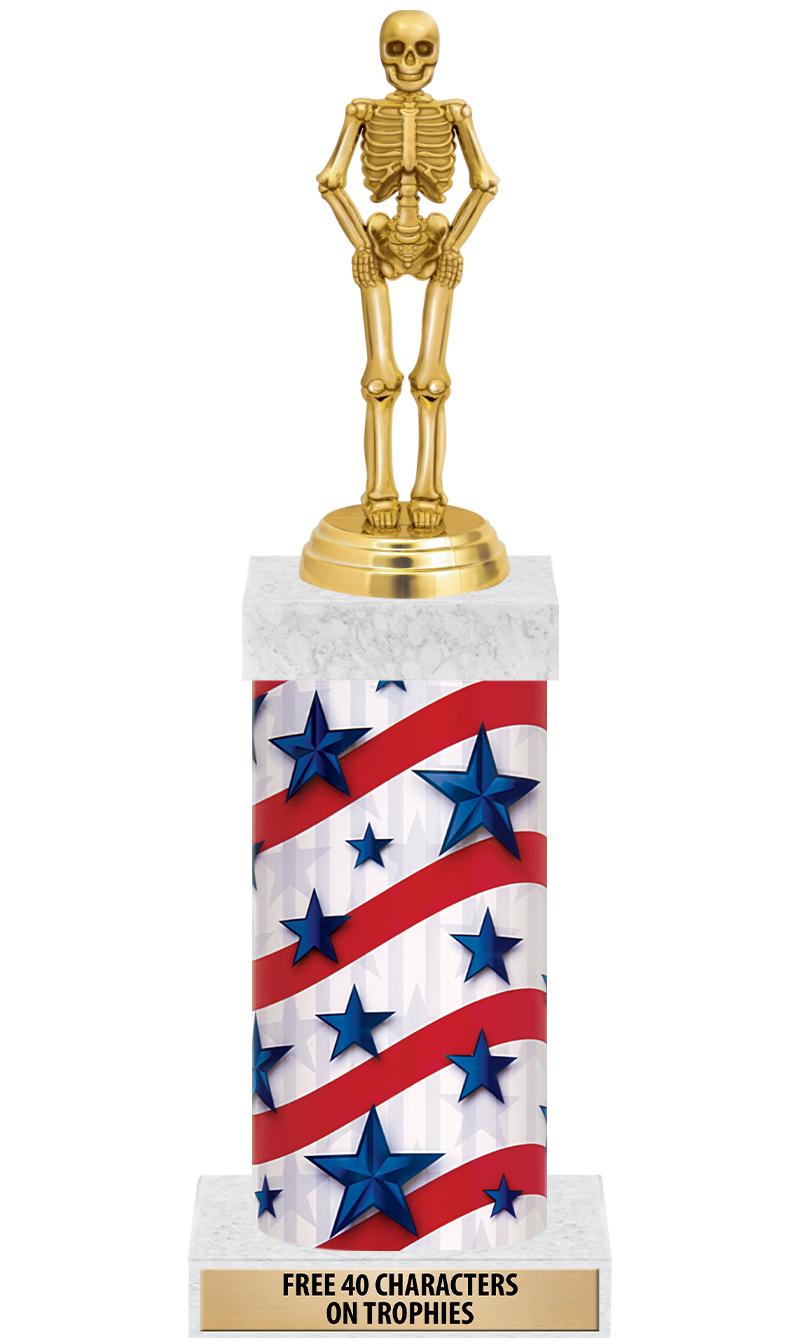 14" AMER GLORY GD FIG SQR TRP