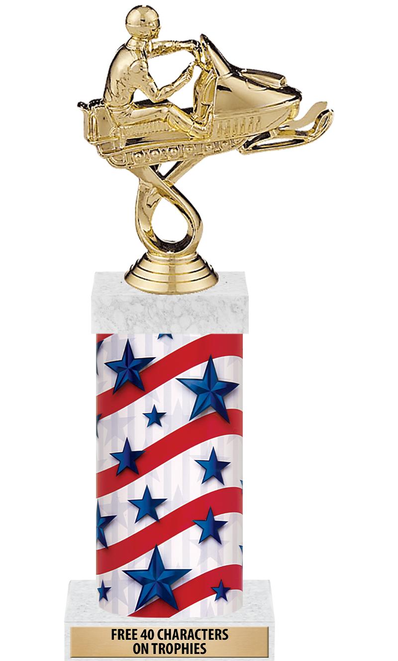 14" AMER GLORY GD FIG SQR TRP