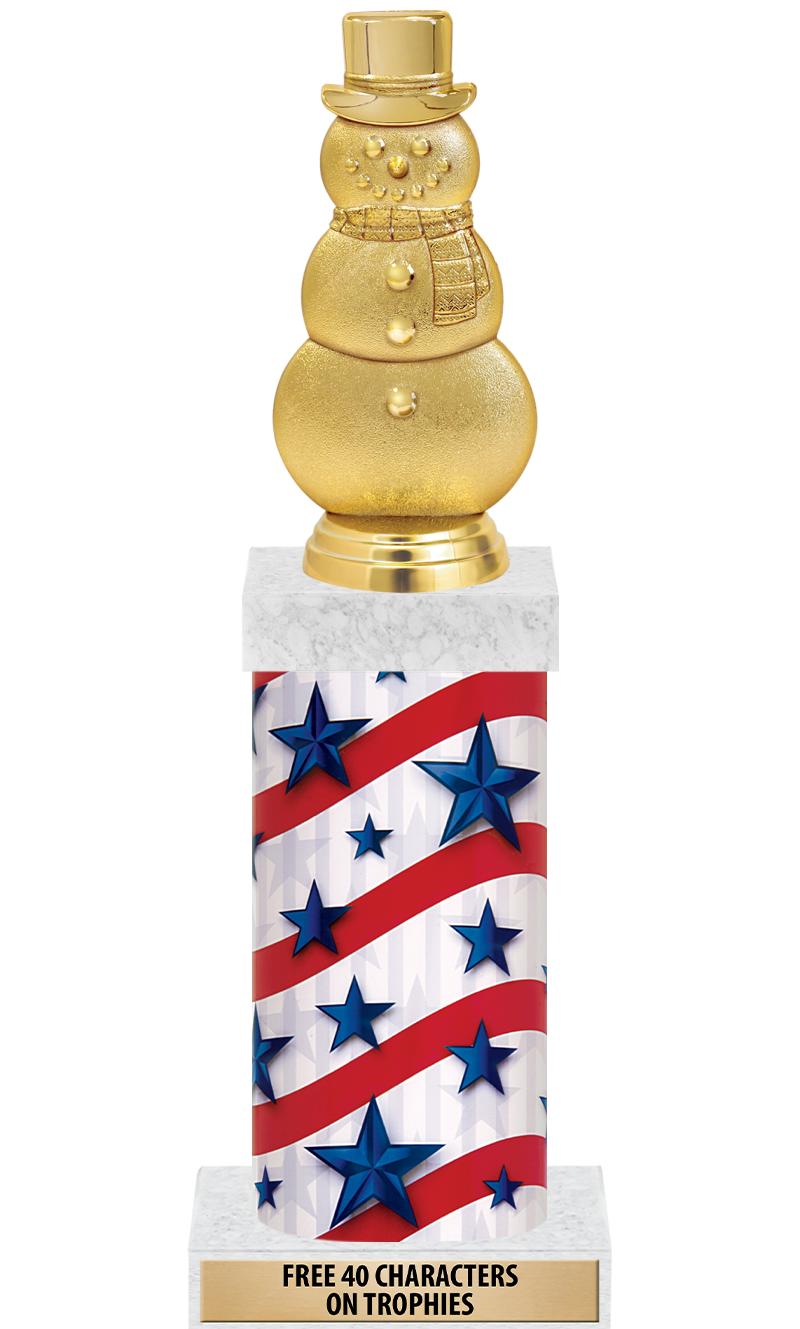 14" AMER GLORY GD FIG SQR TRP