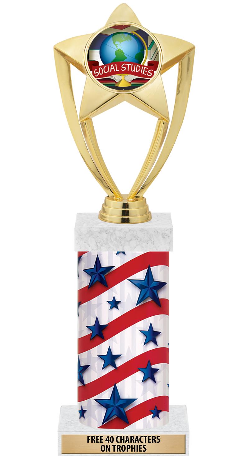 14" AMER GLORY GD FIG SQR TRP