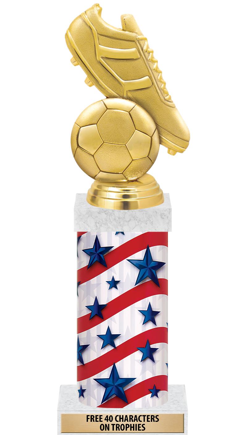 14" AMER GLORY GD FIG SQR TRP