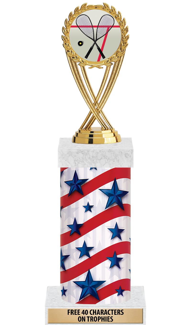 14" AMER GLORY GD FIG SQR TRP