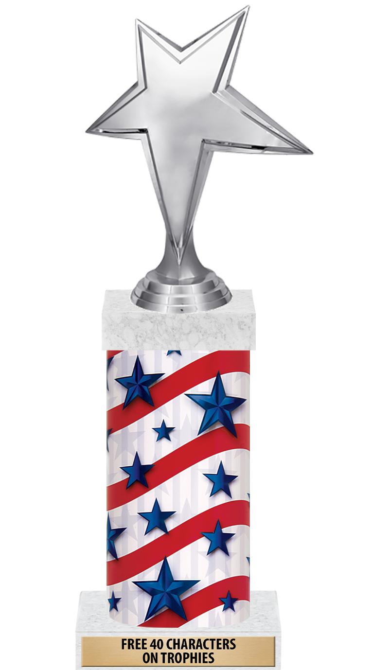 14" AMER GLORY GD FIG SQR TRP