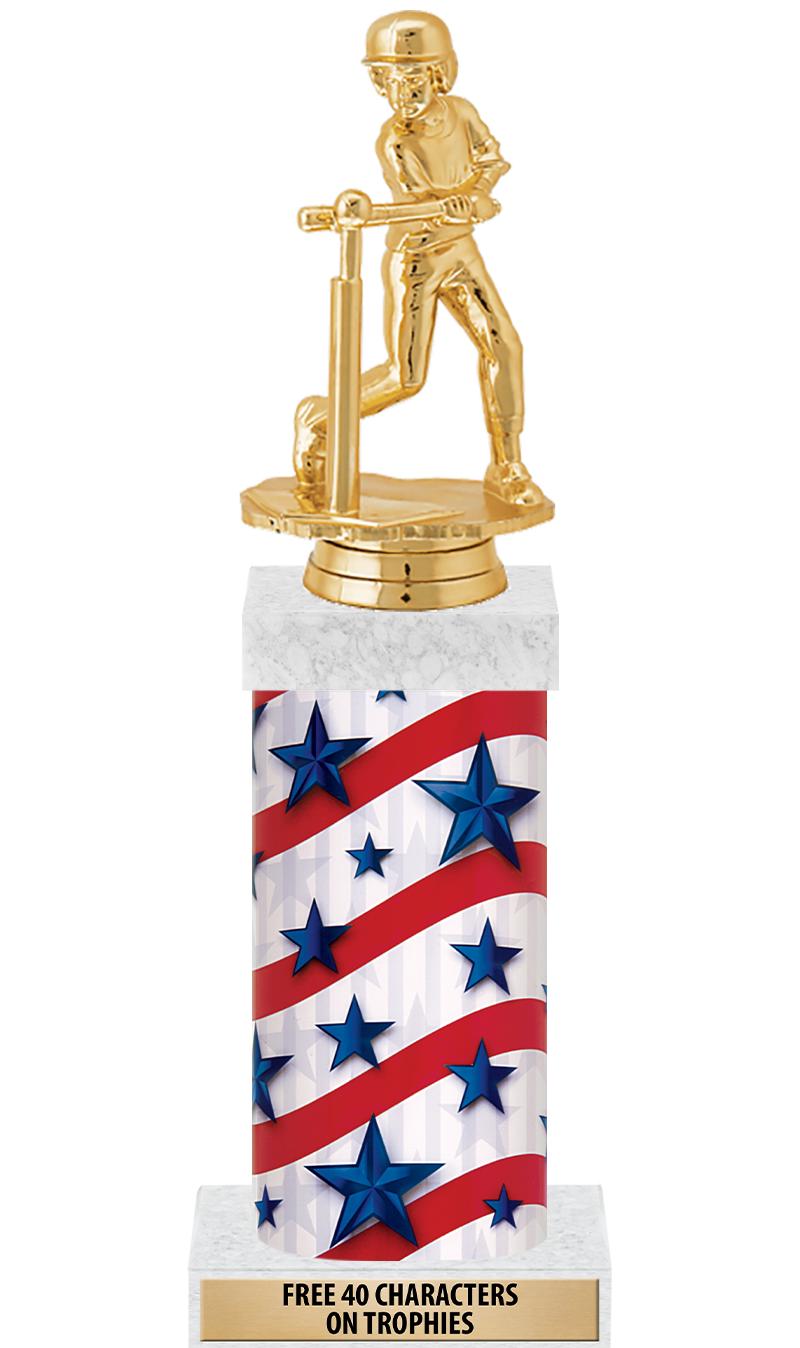 14" AMER GLORY GD FIG SQR TRP