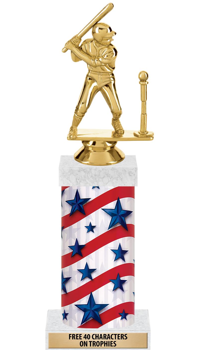 14" AMER GLORY GD FIG SQR TRP