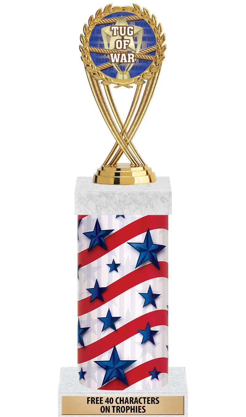 14" AMER GLORY GD FIG SQR TRP