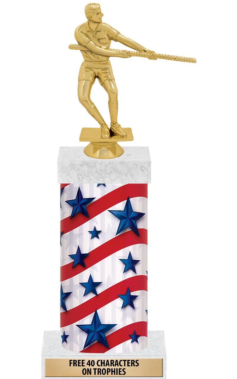 14" AMER GLORY GD FIG SQR TRP