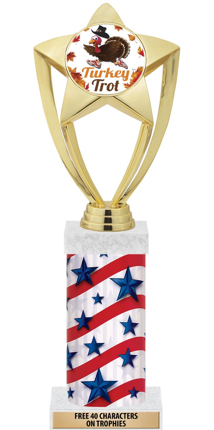 14" AMER GLORY GD FIG SQR TRP