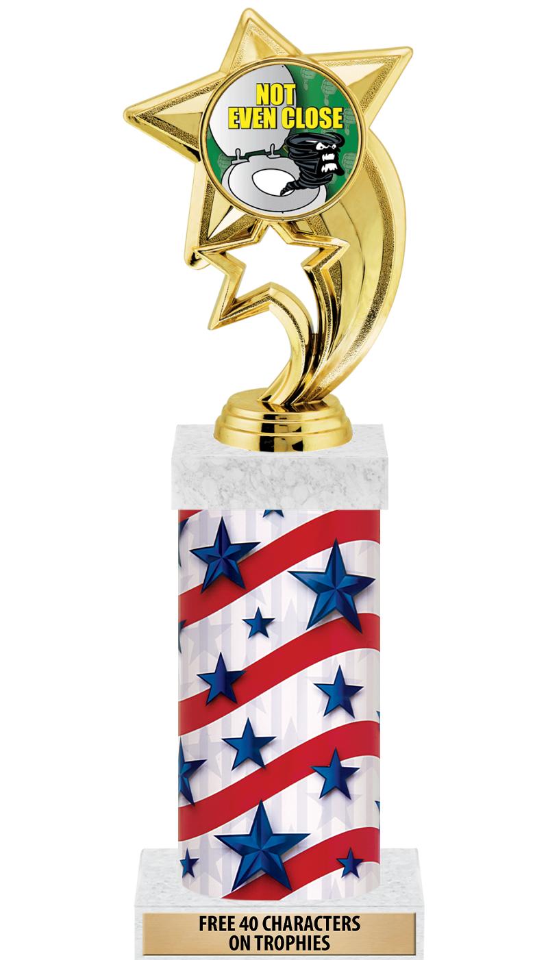 14" AMER GLORY GD FIG SQR TRP