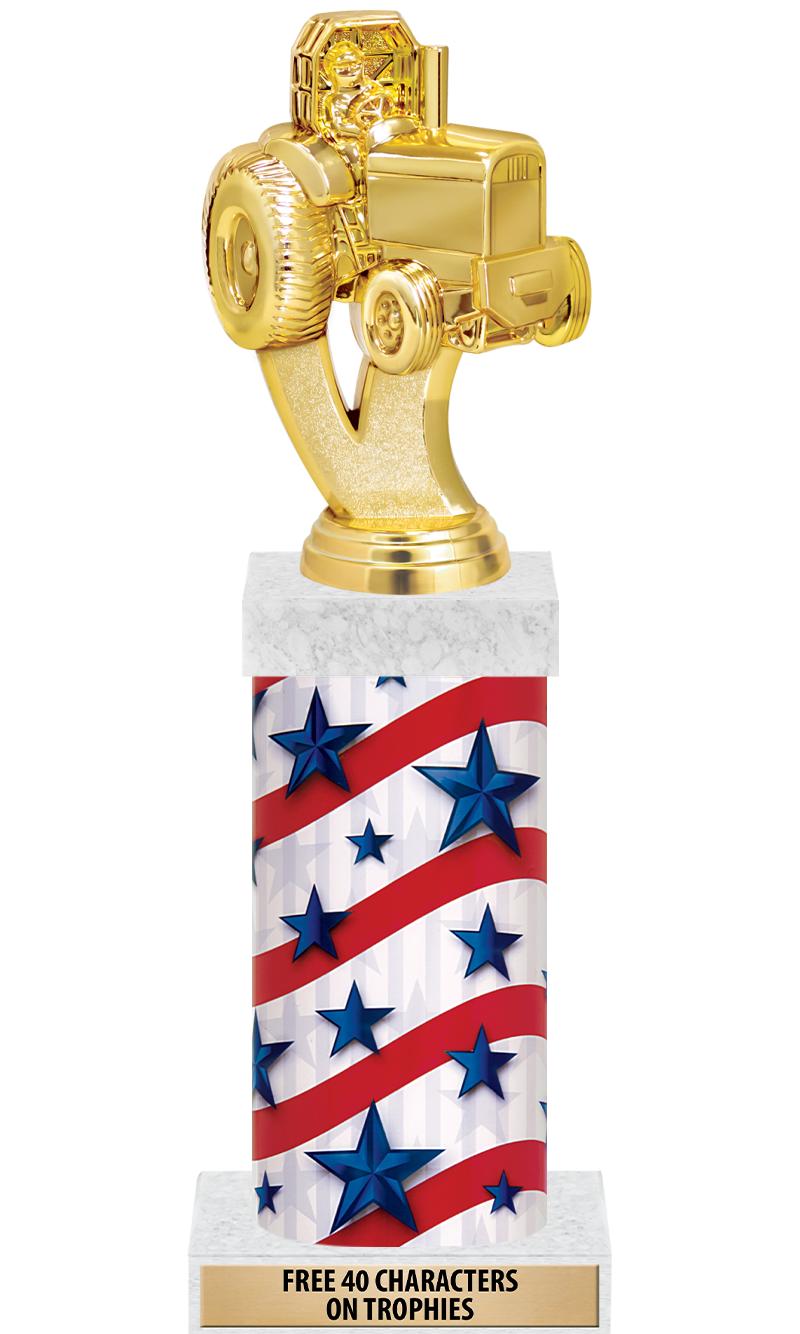 14" AMER GLORY GD FIG SQR TRP