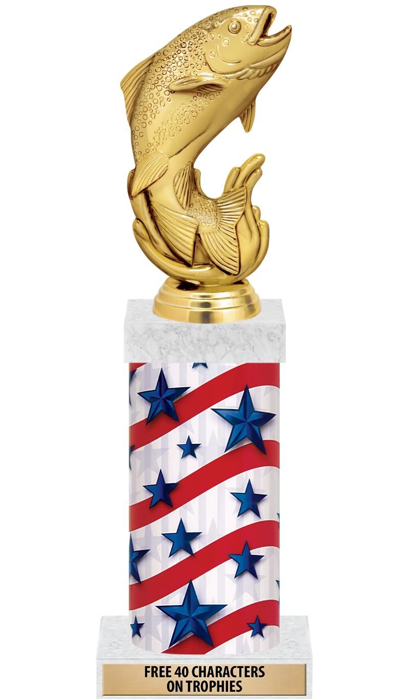 14" AMER GLORY GD FIG SQR TRP