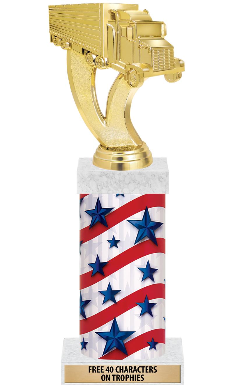 14" AMER GLORY GD FIG SQR TRP