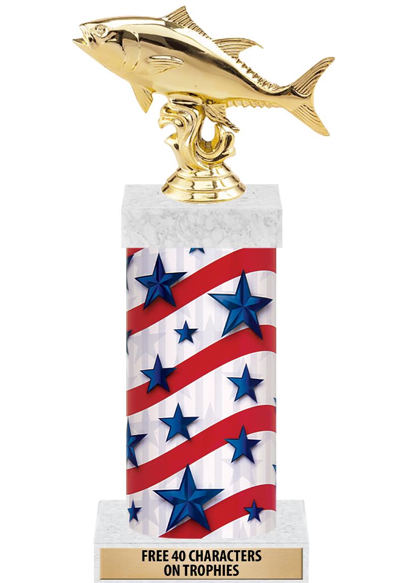 14" AMER GLORY GD FIG SQR TRP