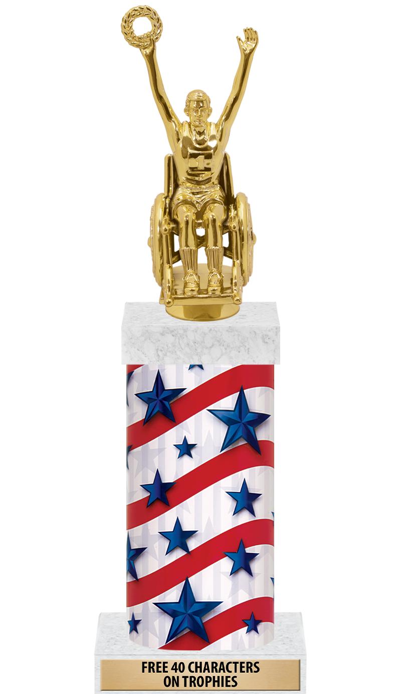 14" AMER GLORY GD FIG SQR TRP
