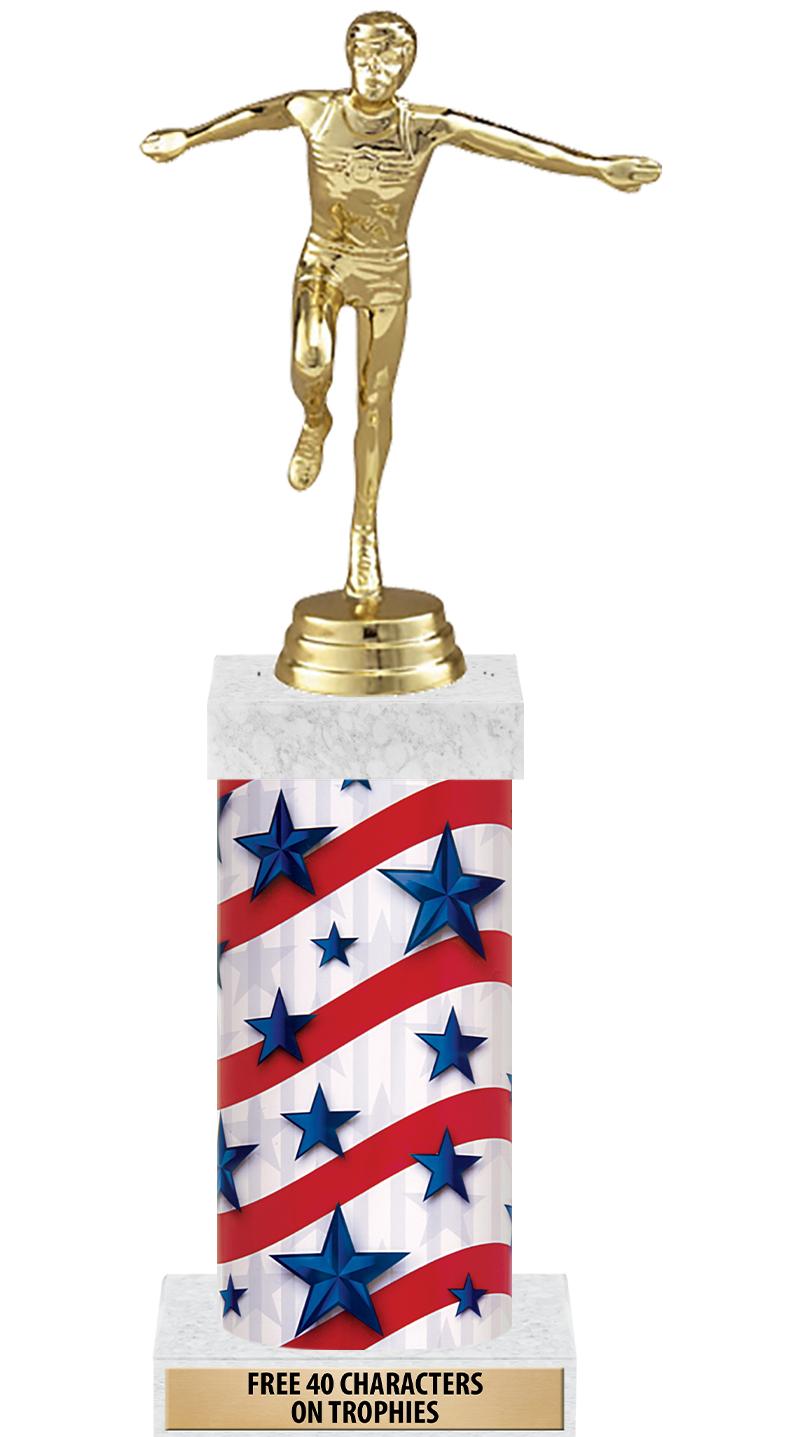 14" AMER GLORY GD FIG SQR TRP