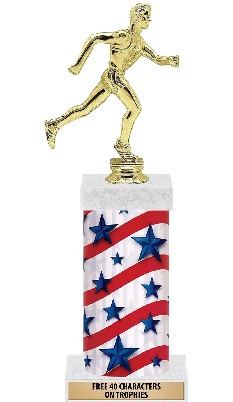 14" AMER GLORY GD FIG SQR TRP