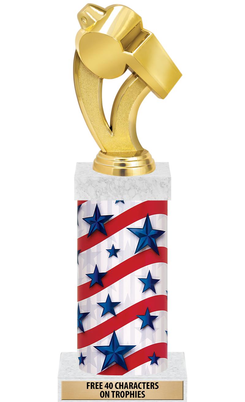 14" AMER GLORY GD FIG SQR TRP