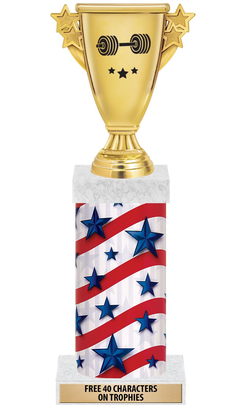 14" AMER GLORY GD FIG SQR TRP