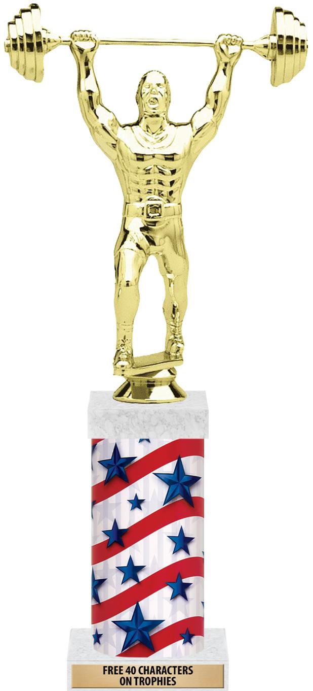 14" AMER GLORY GD FIG SQR TRP