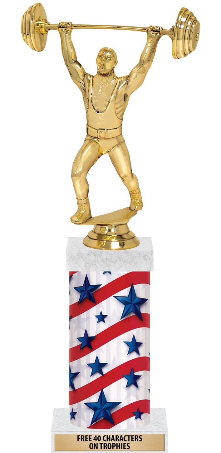 14" AMER GLORY GD FIG SQR TRP